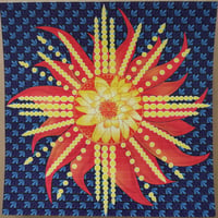 Blotter Art - Lotus Sun 