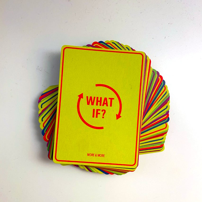 Image of WHAT IF? Bicycle Deck, as seen at MoMA