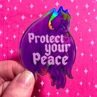 Image 2 of ✦ Protect Your Peace Sticker ✦