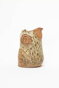 Image 2 of Spotted Eye Medium Flying Handleless Owl Pitcher