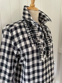 Image 1 of The Navy Check Tunic Dress