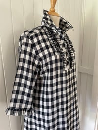 Image 4 of The Navy Check Tunic Dress