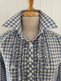 Image 1 of The Blue Check Tunic Dress