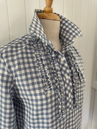 Image 3 of The Blue Check Tunic Dress