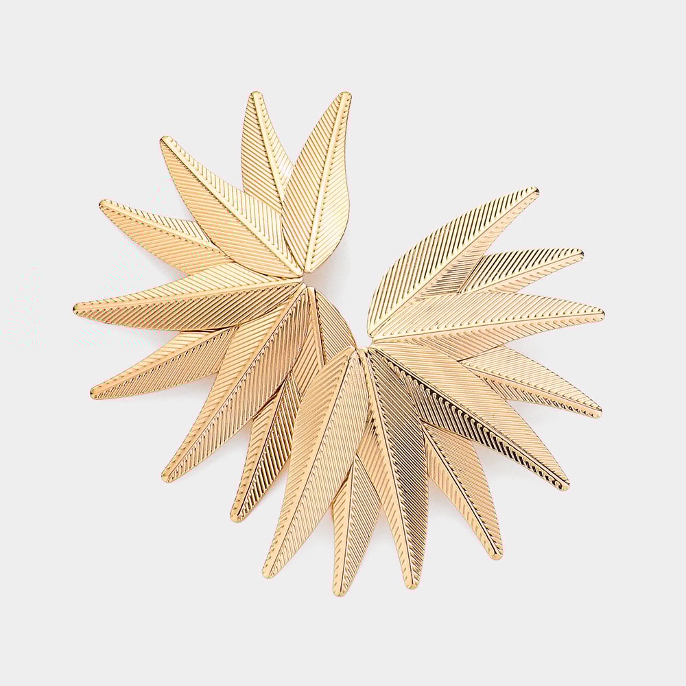 Image of Sunstar Metal Spike Earrings