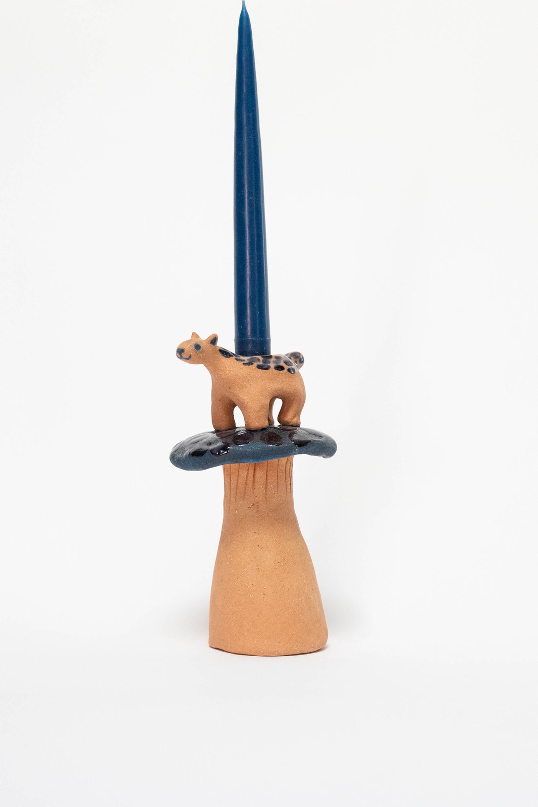 Large Mushroom Creature Candle Holder - No.8 | Knotwork LA