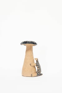 Image 1 of Large Mushroom Creature Candle Holder - No.9