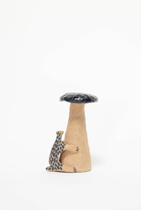 Image 3 of Large Mushroom Creature Candle Holder - No.9