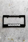 Wagoons Classic Star Logo - Plastic Plate Frame