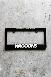 Image 1 of Wagoons Classic Star Logo - Plastic Plate Frame