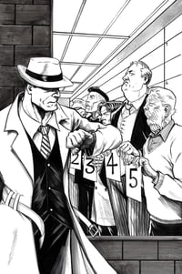 Image 1 of DICK TRACY #1  Original Cover Art!