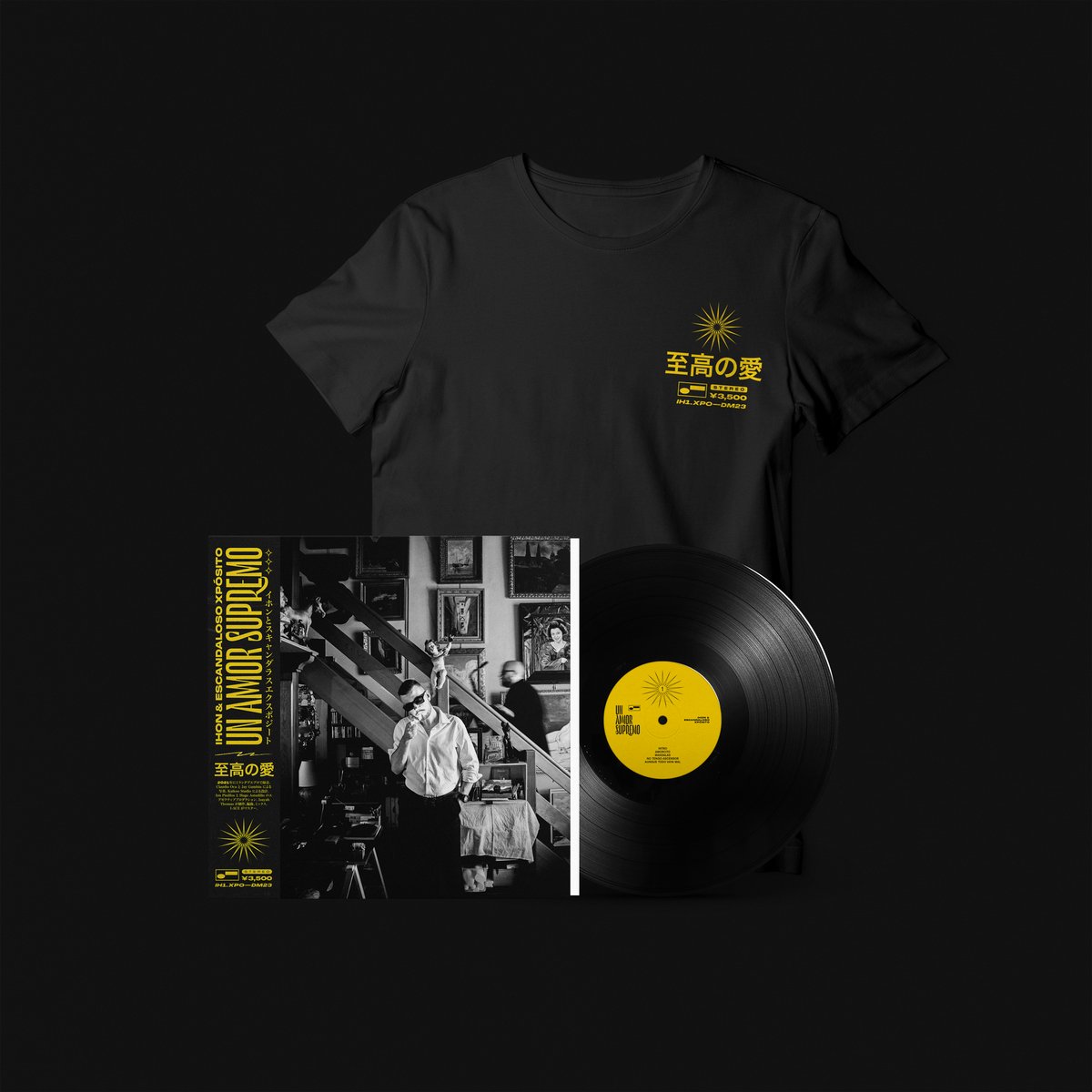 UN AMOR SUPREMO PACK VINYL & T-SHIRT