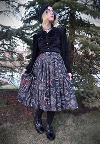 Image 5 of Deep Sea midi skirt (PREORDER!)