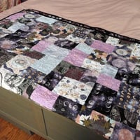 Image of Spooky Witch Quilt 51 by 56 inches