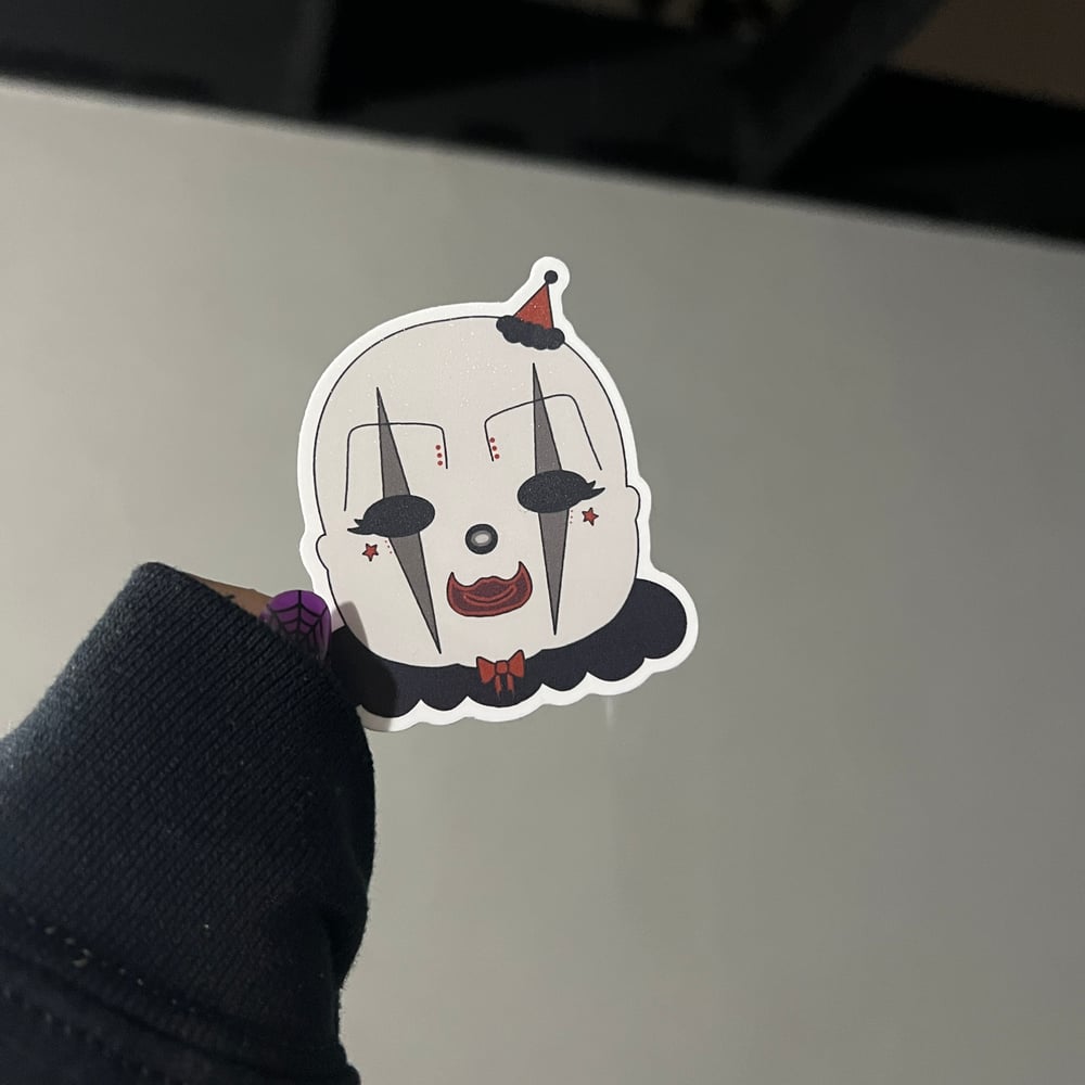 Clown Baby V2 Stickers (3 Designs)