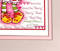 Image 3 of BERRY BEST DAY Strawberry Shortcake Color Print