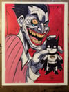 Joker N' Batsy 11x14 Print 
