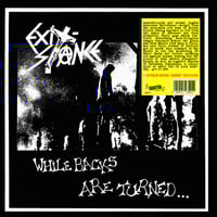 EXIT-STANCE - "WHILE BACKS ARE TURNED..." Lp
