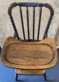 Image 5 of Vintage (1980s) Jenny Lind High Chair - Refinished