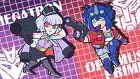 'Transformers Anime Girls' Acrylic Charms