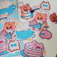 Image 2 of Bakery Hamsters Sticker Pack
