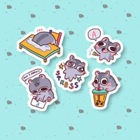 Image 4 of Stressed Hamster Sticker Pack