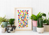 PRINT - SRČKI / HEARTS