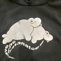 Image 3 of save the manatees blk white SZ LARGE