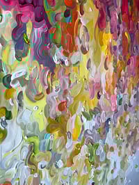 Image 2 of 'In the garden with You' - 104x104cm FRAMED