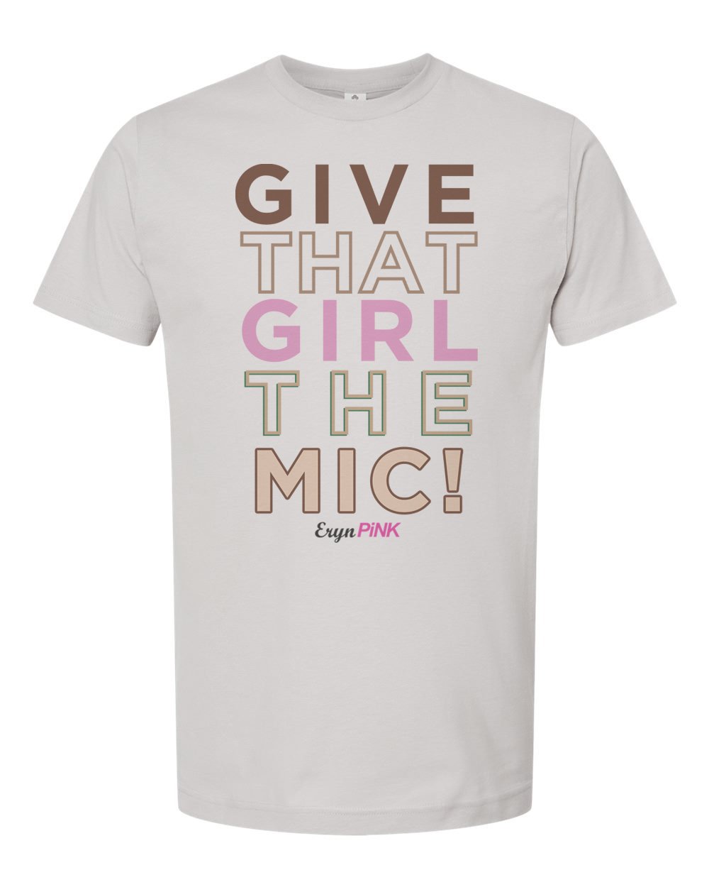 Image of ICE The MIC silver tee