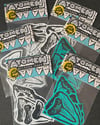 Shark Teeth Sticker Pack