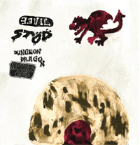 Image 3 of Eevil Stöö - Advanced Dungeon & Dragon LP (Black) - Ennakkotilaus!