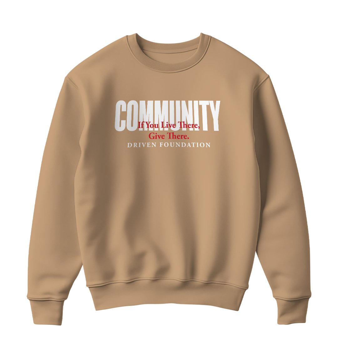 Image of Community Sweatshirt // Gold // Wi. 23