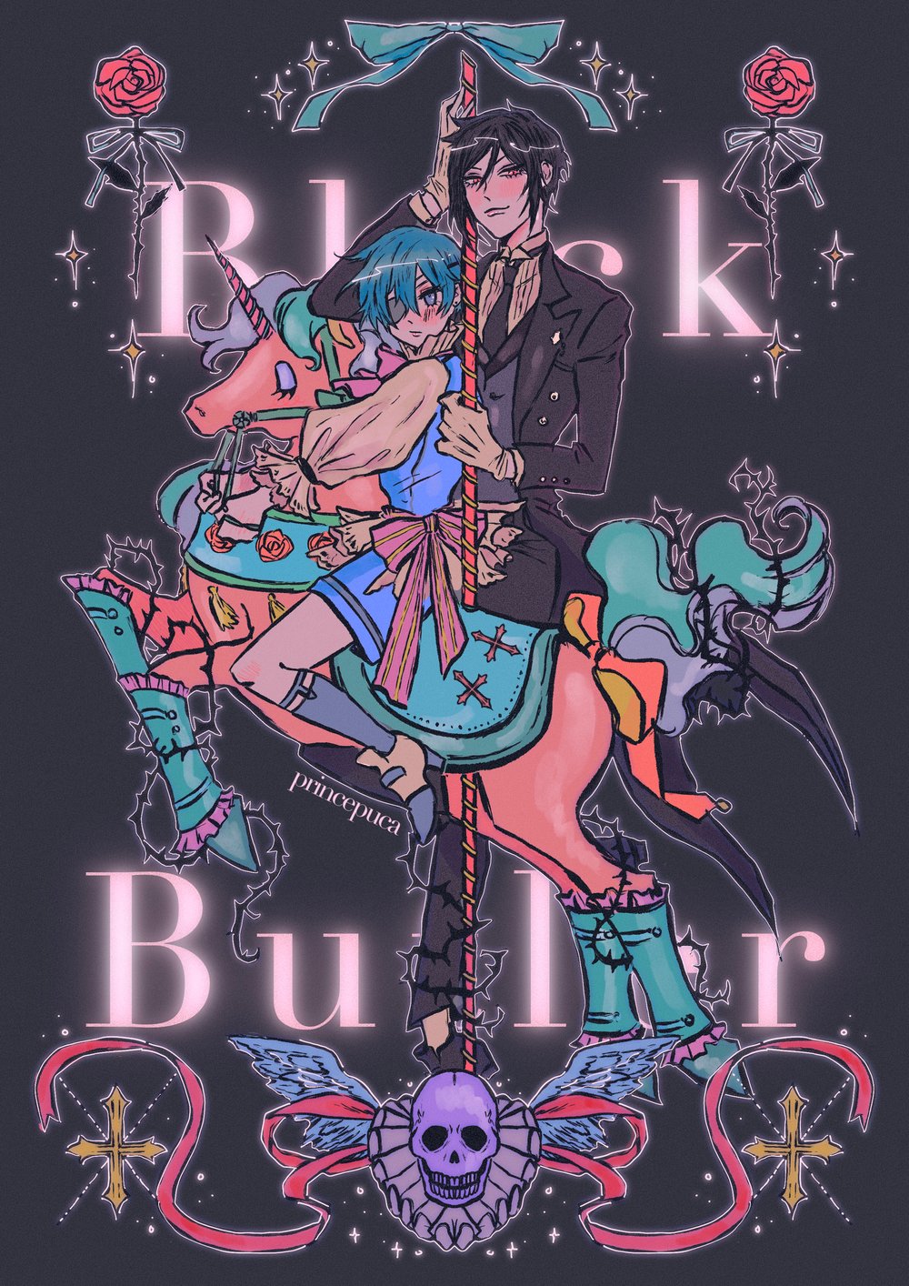 Image of Black Butler A5 Print 