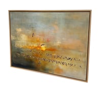 Image 4 of Original Canvas - Gathering Swallows - 30" x 40"