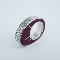 Image 1 of Biomorph Ring, Purple/Pink