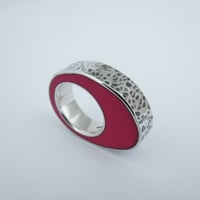 Image 2 of Biomorph Ring, Purple/Pink