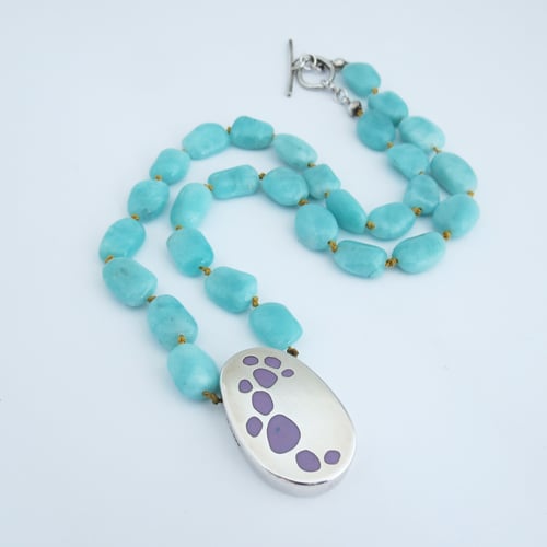 Image of Biomorph on Amazonite