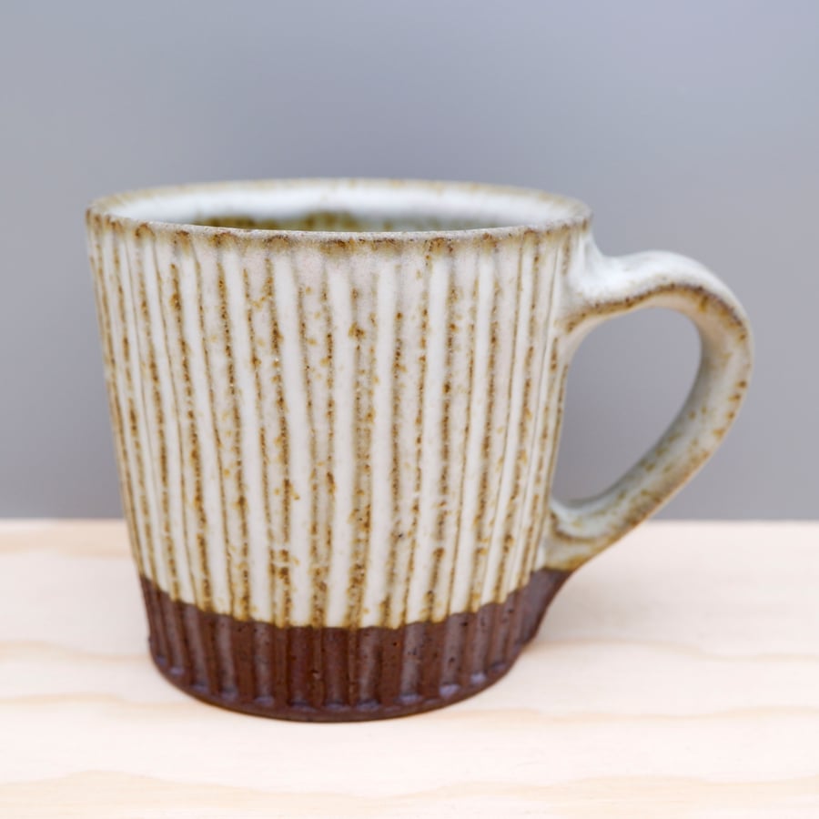 Image of Soda Fired Mug (satin+white)