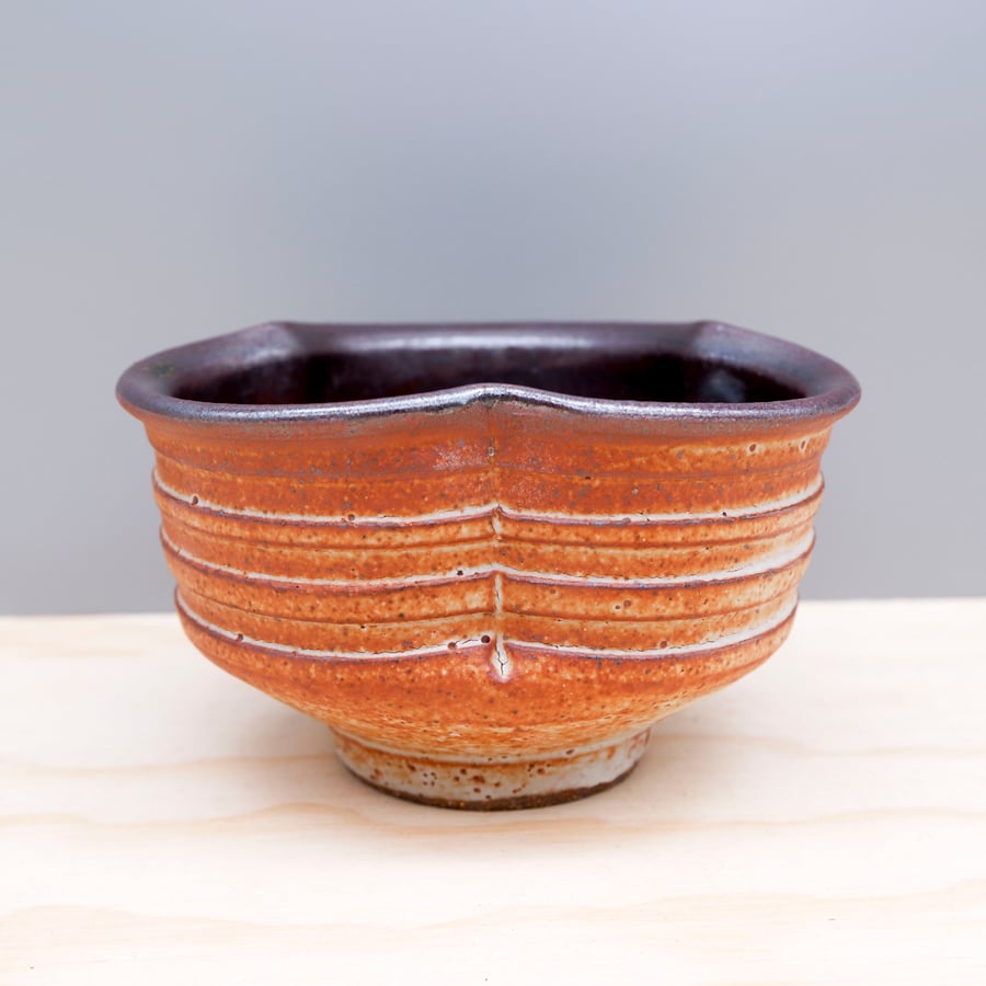 Image of Soda Fired Small Bowl (rust)
