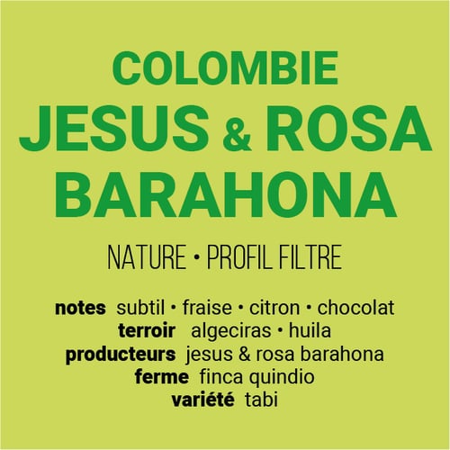 Image of Jesus & Rosa Barahona - Colombie | FILTRE