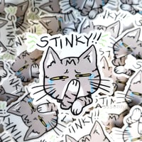 Image 1 of STINKY Dennis Vinyl Sticker