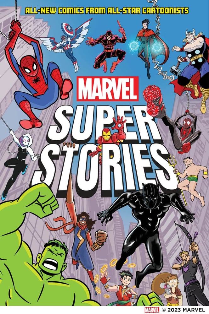 Image of MARVEL SUPER STORIES - Signed Hardcover