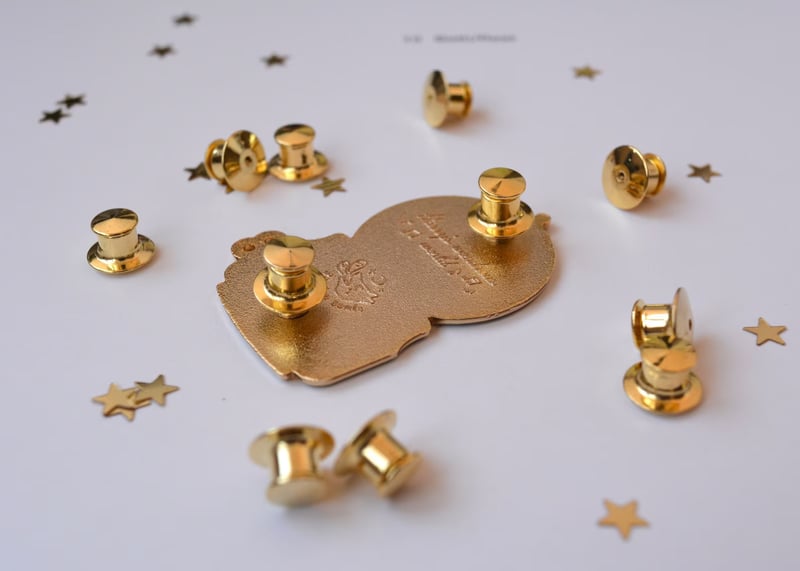 Deluxe Locking Pin Backs in Sets