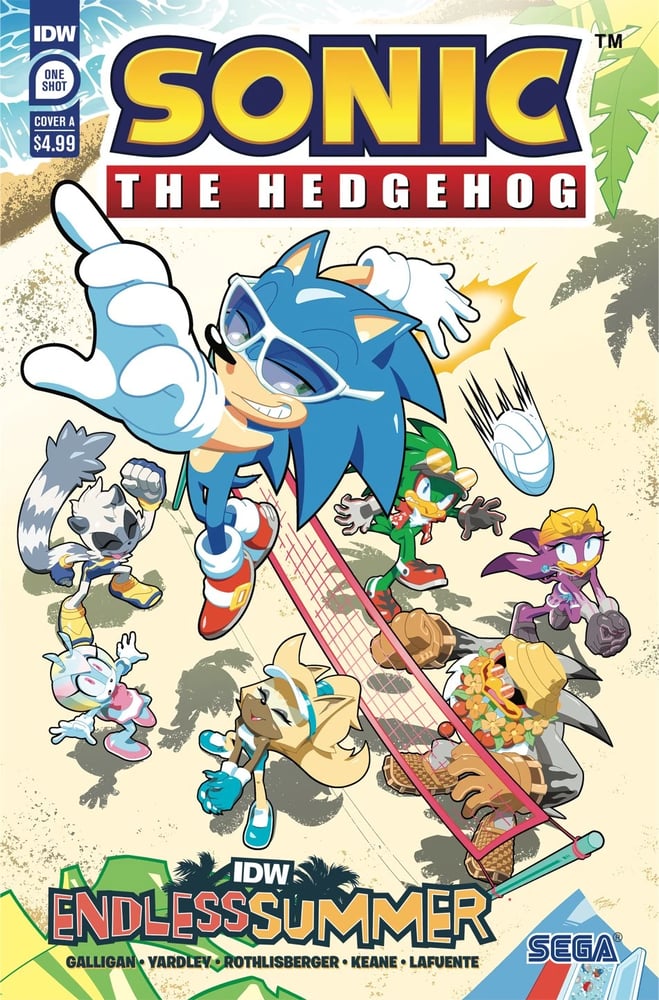Image of Sonic The Hedgehog: Endless Summer (Cover A or B)