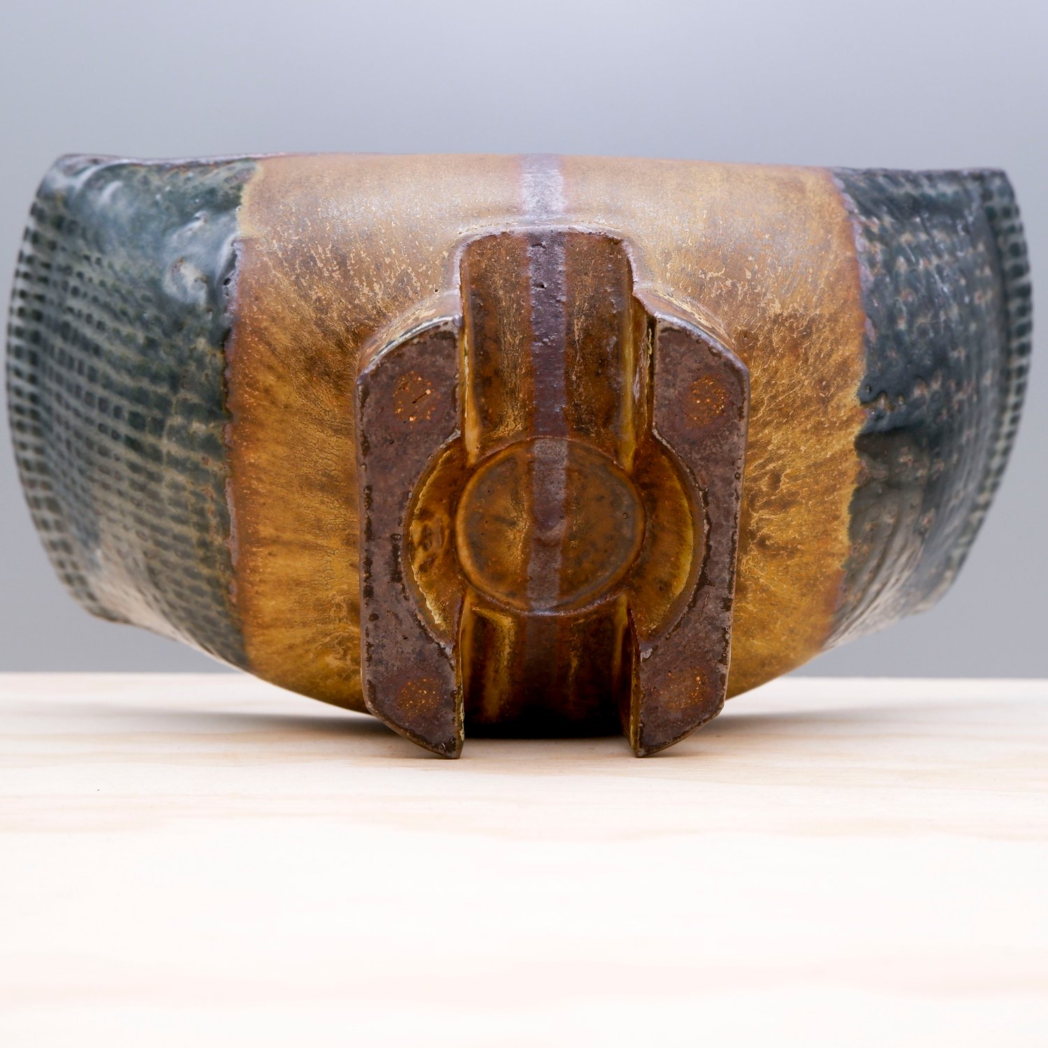 Image of Soda Fired Cut Bowl 