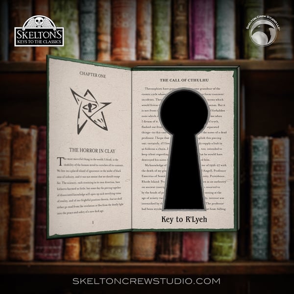 Image of Skelton's Keys to the Classics: JUST THE BOX Key to R'Lyeh box!