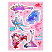 Batman Beyond Villain Sticker Sheet