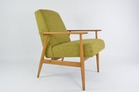 Image 1 of Fauteuils FOX chinés vert lemon