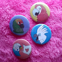Image 1 of Bird Button Pack